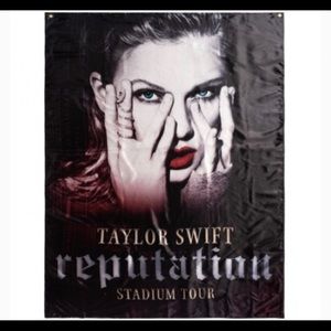 Taylor Swift Reputation Stadium Tour Flag